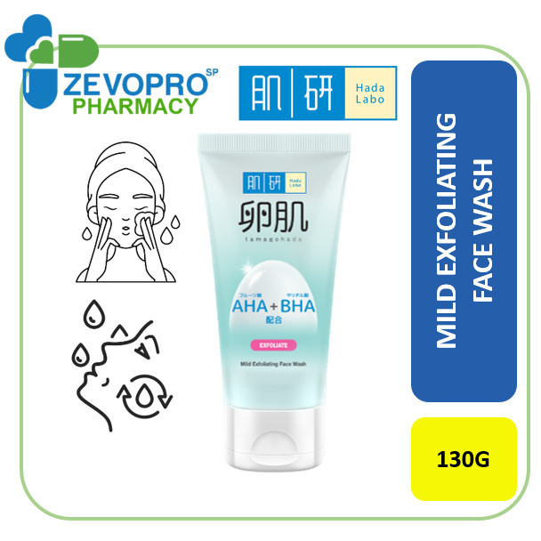 HADA LABO AHA/BHA Face Wash 130g | Shopee Malaysia