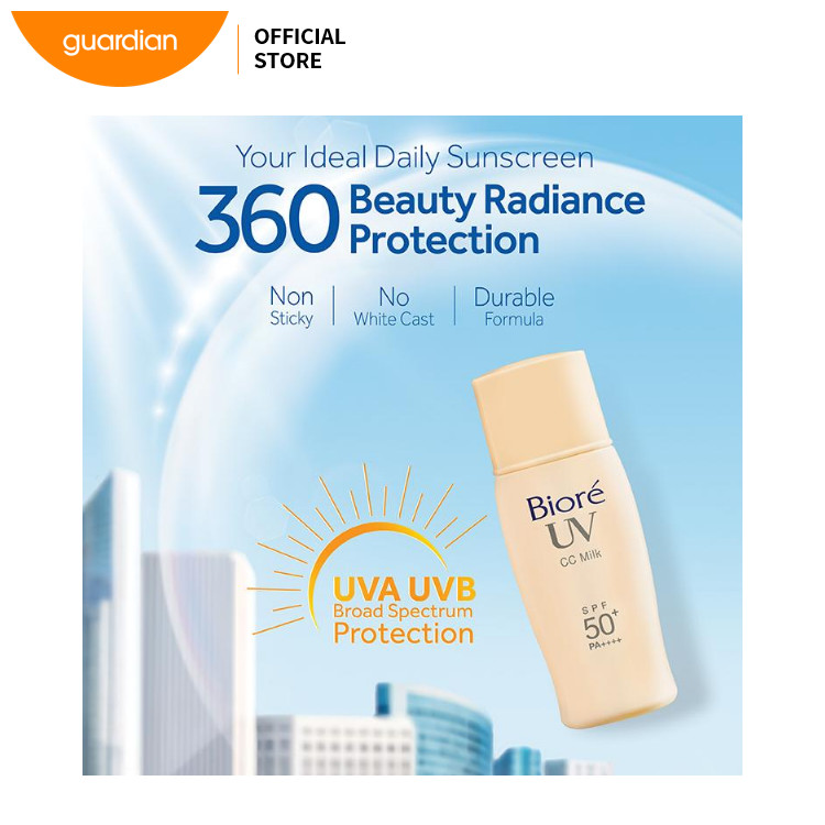 Biore Uv Color Control Cc Milk Spf50+ Pa++++ 30Ml | Shopee Malaysia