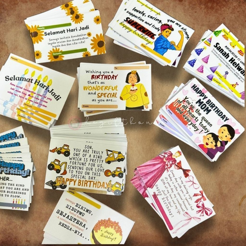 Viral Mini Birthday Cards for Wife and Husband - Cute and Budget ...