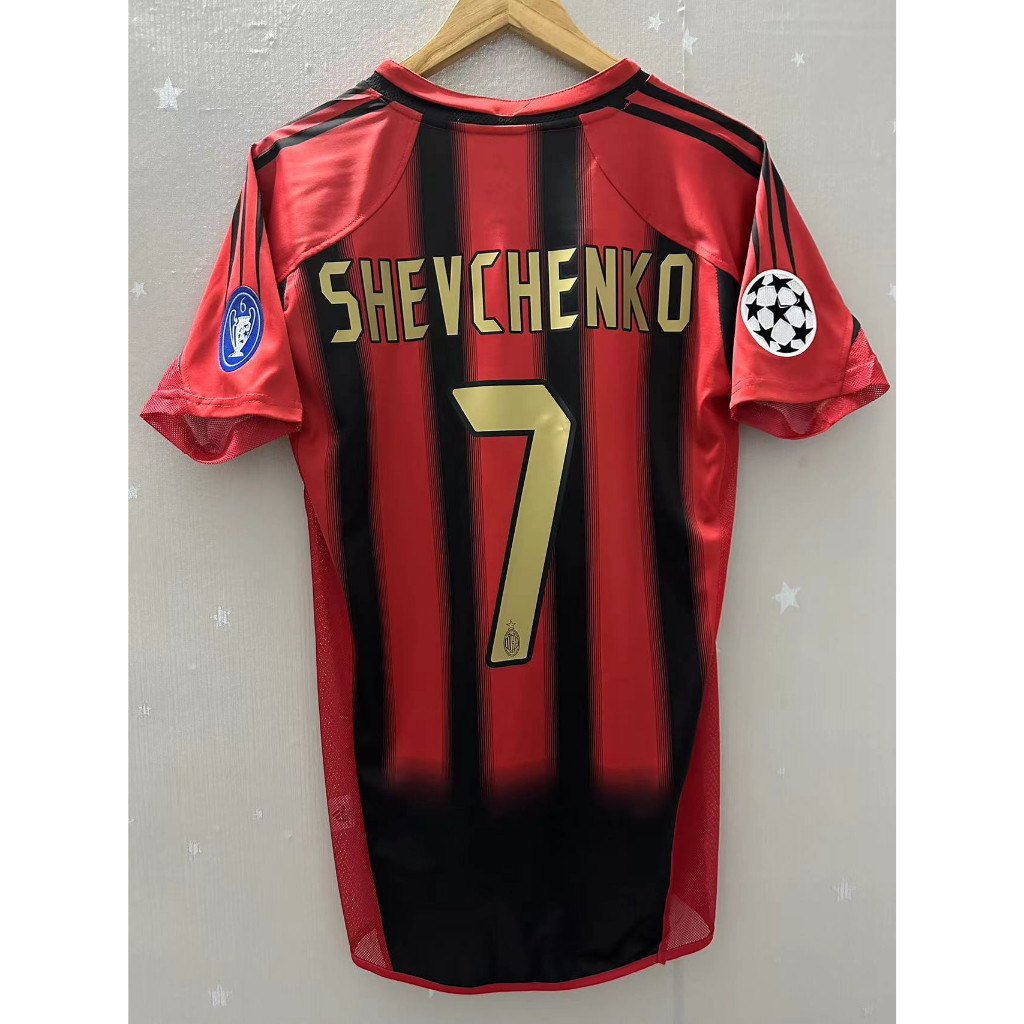 Maillot Domicile AC Milan 2003/2004 – Shevchenko #7 – Taille XL – Adidas – Occasion