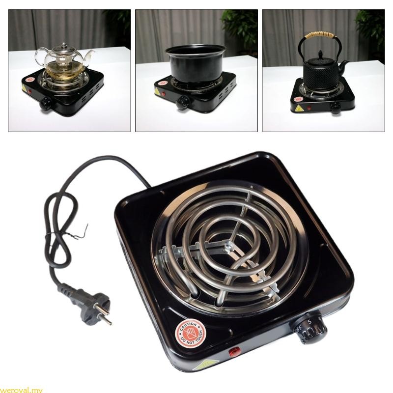 weroyal 1000W Mini Electric Stove Hot Plate Cooking Plate Multifunction