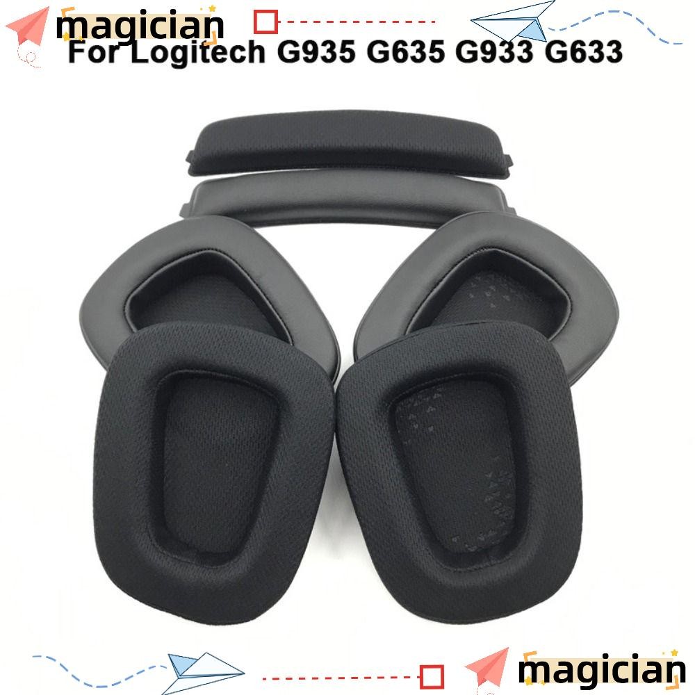 MAGIC 1Pair Ear Pads, Replacement Foam Ear Cushion Cover, Sponge Gaming