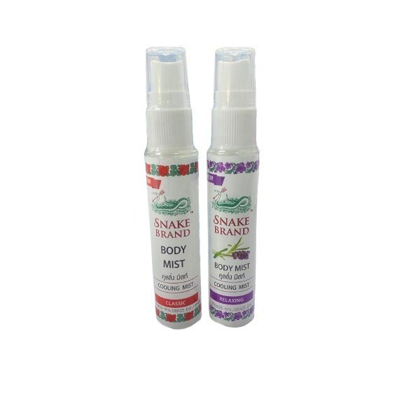 SNAKE BRAND BODY MIST 30ML CLASIC | RELAXING (EXP 04/2028) | Shopee ...