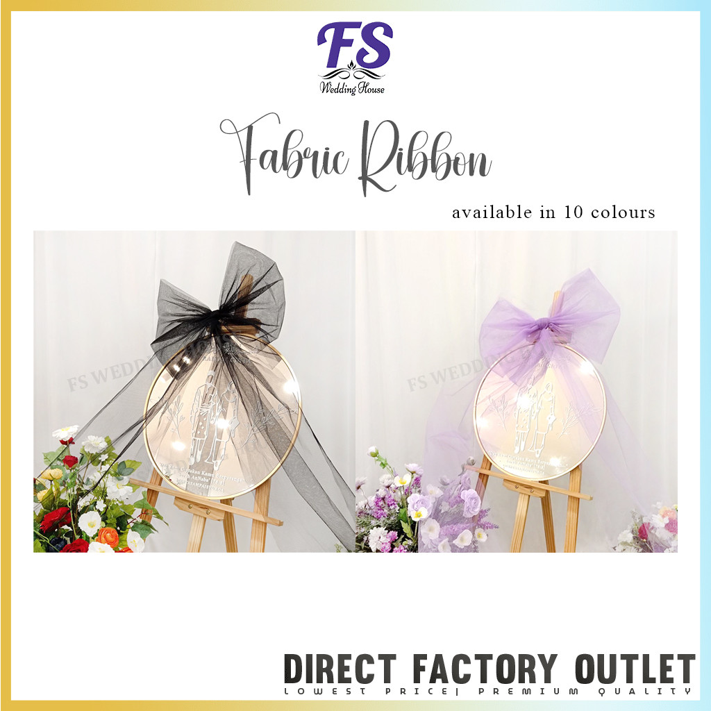 1PCS - BIG RIBBON BOW/WEDDING DECORATION/PARTY DECORATION/BACKDROP ...