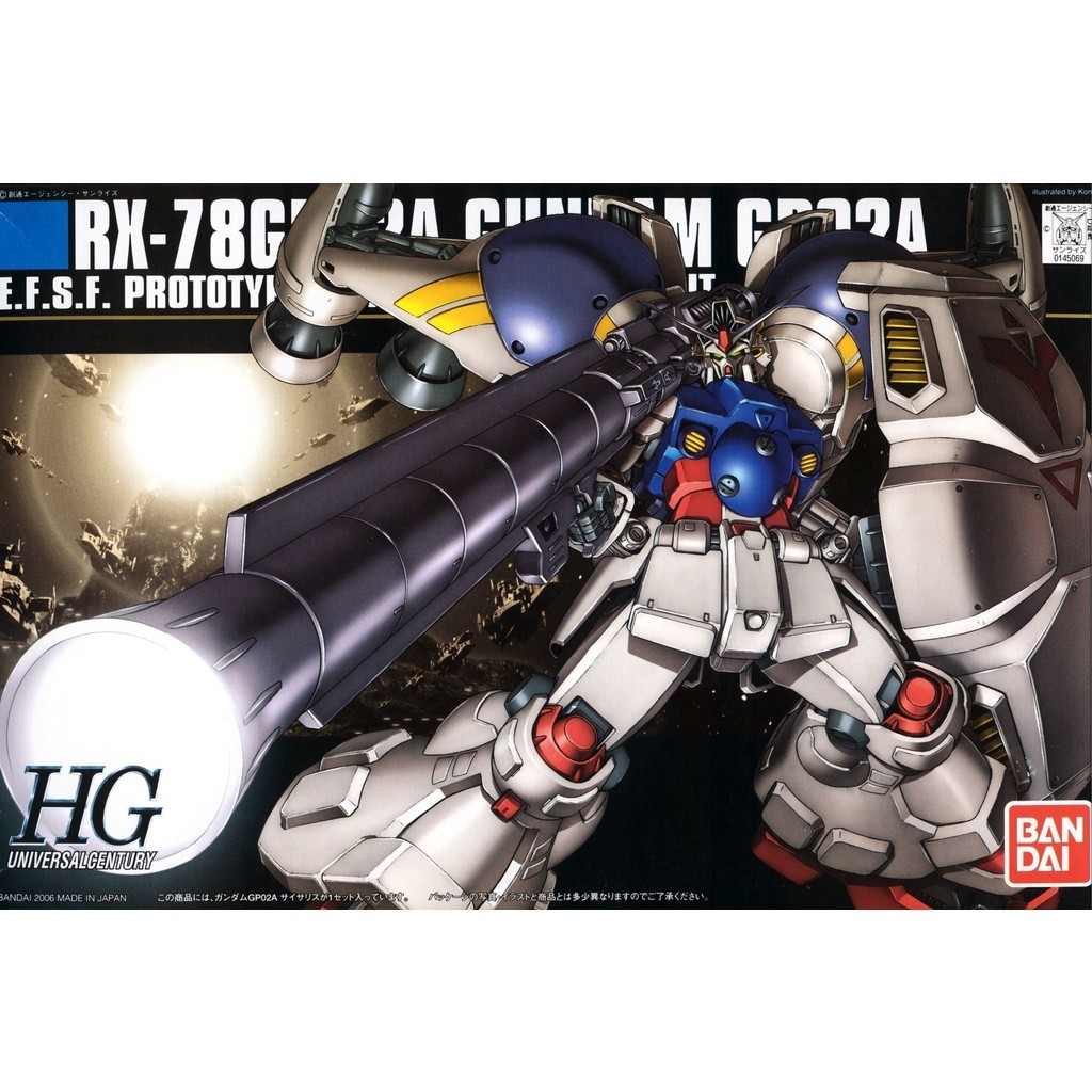 Bandai HGUC 1/144 RX-78 GP02A Gundam GP02 PHYSALIS | Shopee Malaysia