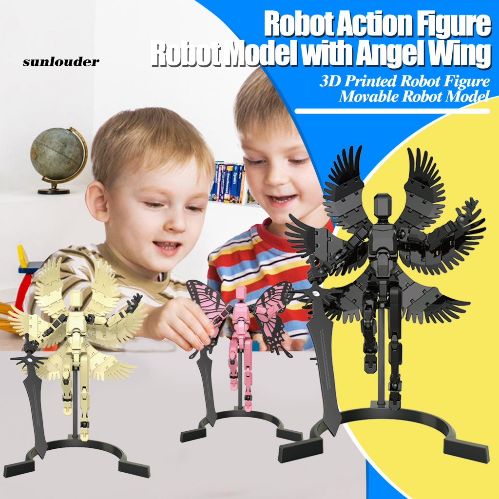 SL Movable Joints Robot Doll Robot Doll with Accessories 3d Printed ...