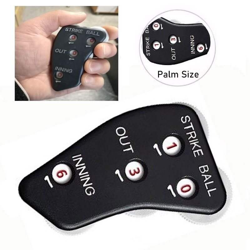 Convenient Umpire Gear Plastic Indicator and Whistle Set for Precise