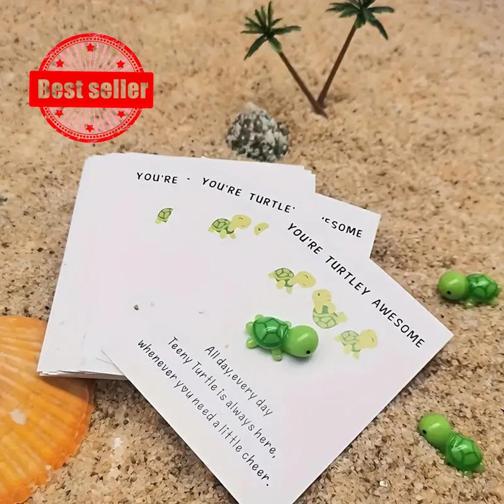 Creative Mini You're Turtley Awesome Small Turtle Cartoon Simulation ...