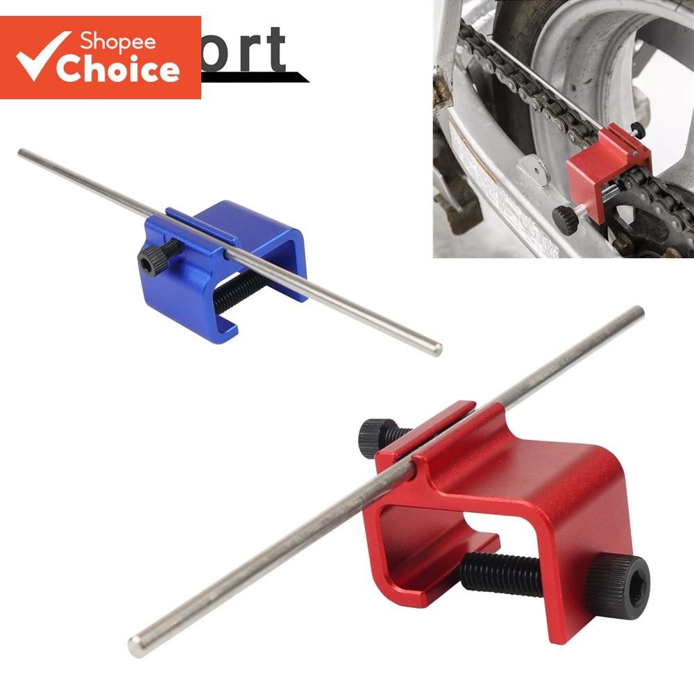Motorcycle Chain Alignment Tool - For Up To 28mm Chains - Sprocket ...
