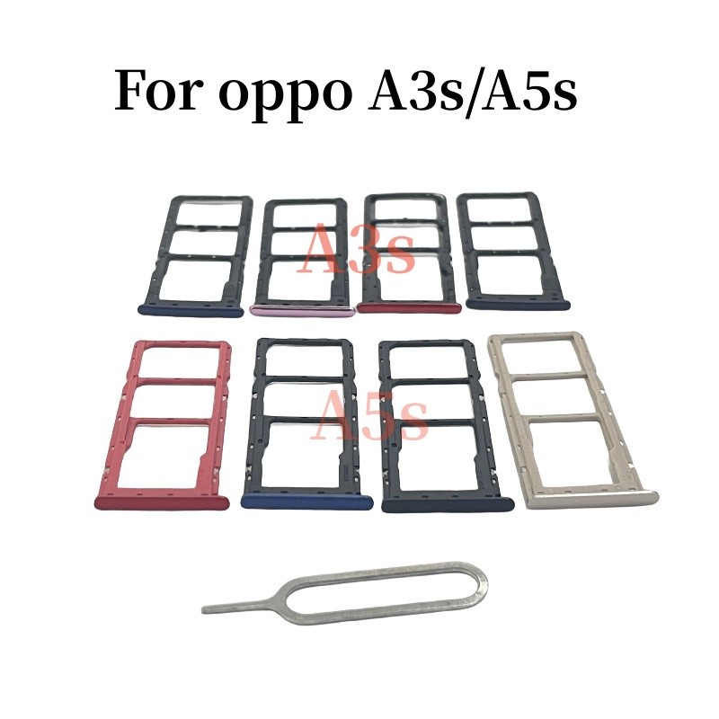 Sim tray slot holder for OPPO A3S A5S Sim card tray | Shopee Malaysia