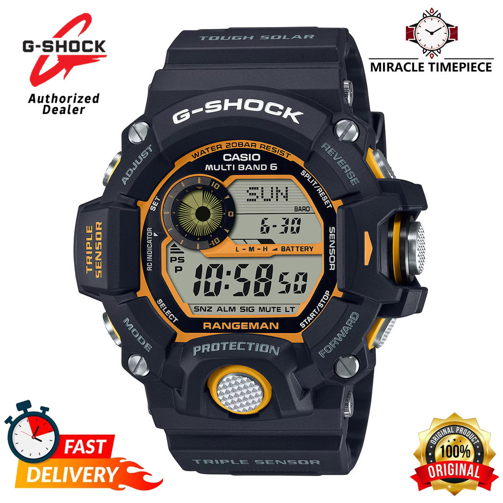 [Official Warranty] Casio G-Shock RANGEMAN GW-9400Y Black Resin Band ...