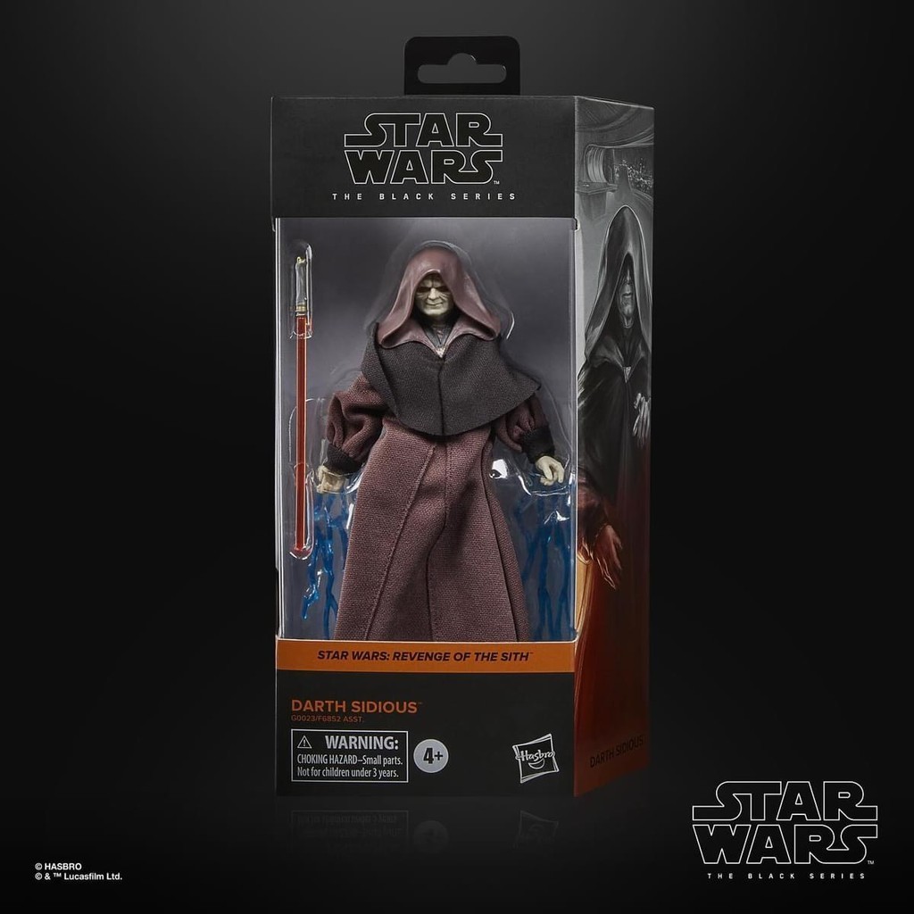 Star Wars Black Series Darth Sidious ROTS | Shopee Malaysia