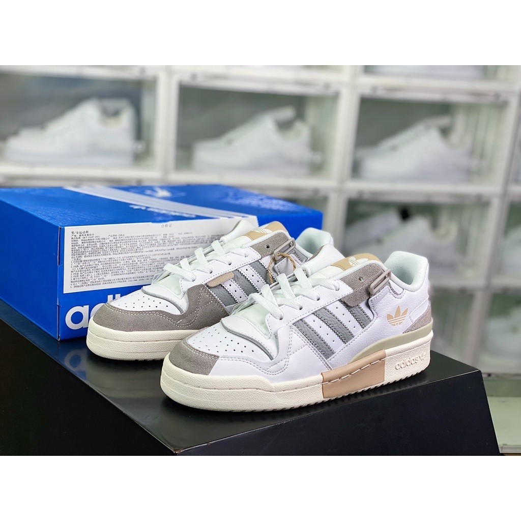 Adidas instrument 84 exhibit low white gray retro sport casual skate ...