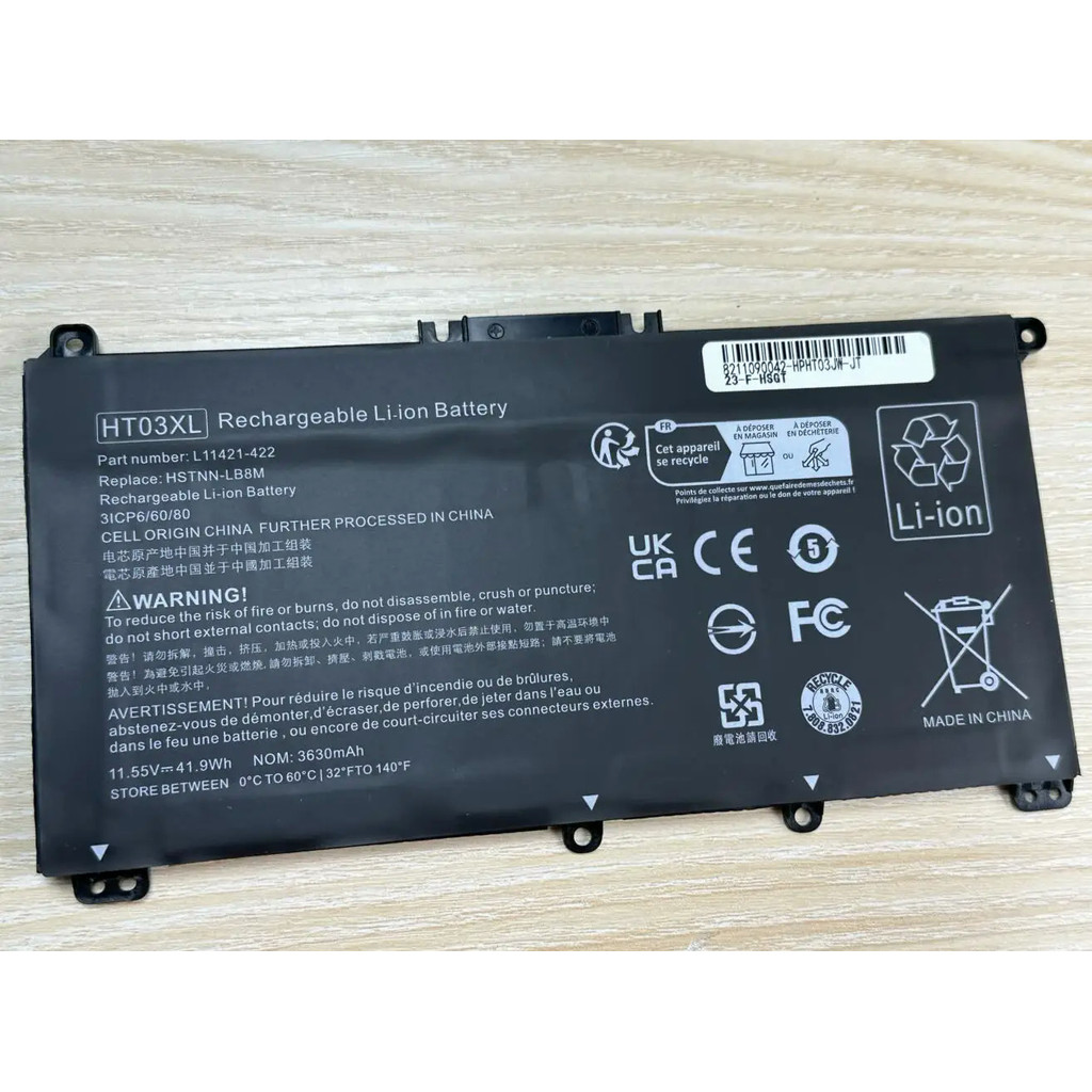 OEM PREORDERHT03XL battery for HP Notebook Laptop Battery Computer for ...