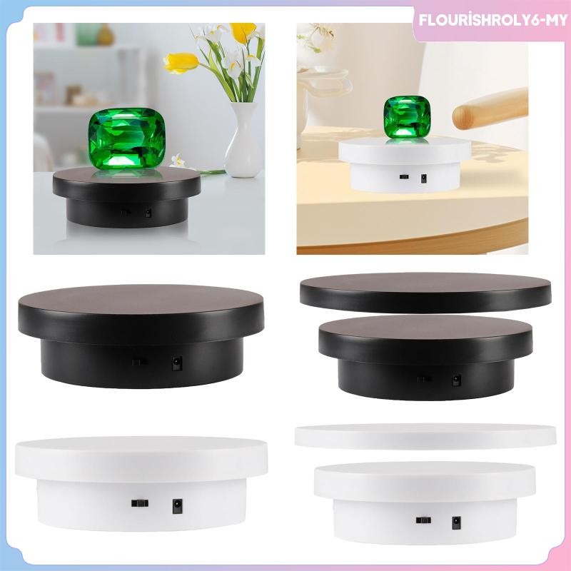 [flourishroly6] Rotating Display Stand USB Round Portable Electric ...
