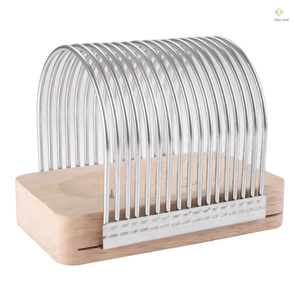 Bread Slicer Multifunctional Sandwich/Toast Maker with Sturdy Wooden