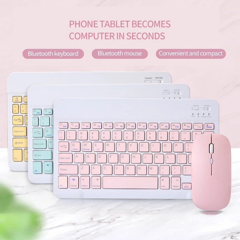 Wireless keyboard ultra-thin suitable for Android Apple mobile phone ...