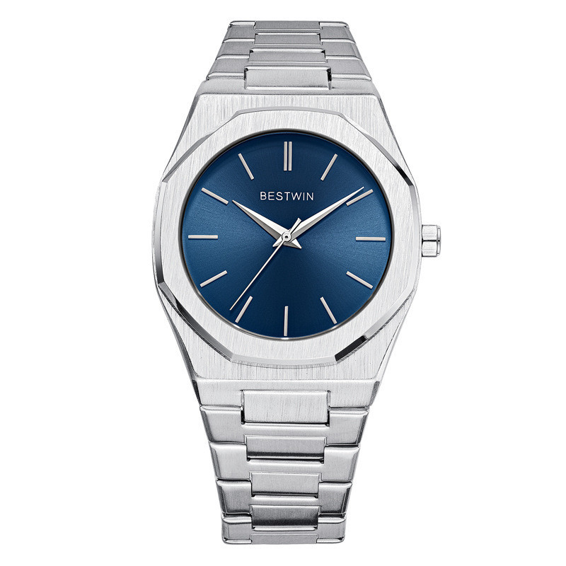 Bestwin Men's Watch Waterproof Original G-Quartz Stainless Steel Men's ...