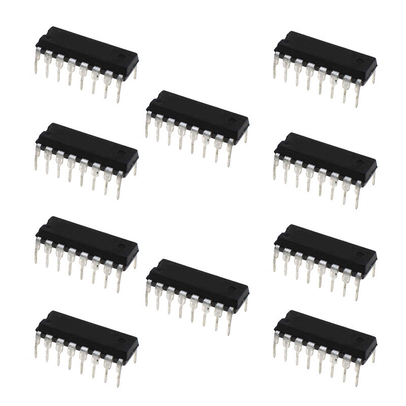 Produktbild von 10 St??Cke IC 74HC595 74HC595N SN74HC595N DIP 16 Logik Schiebe