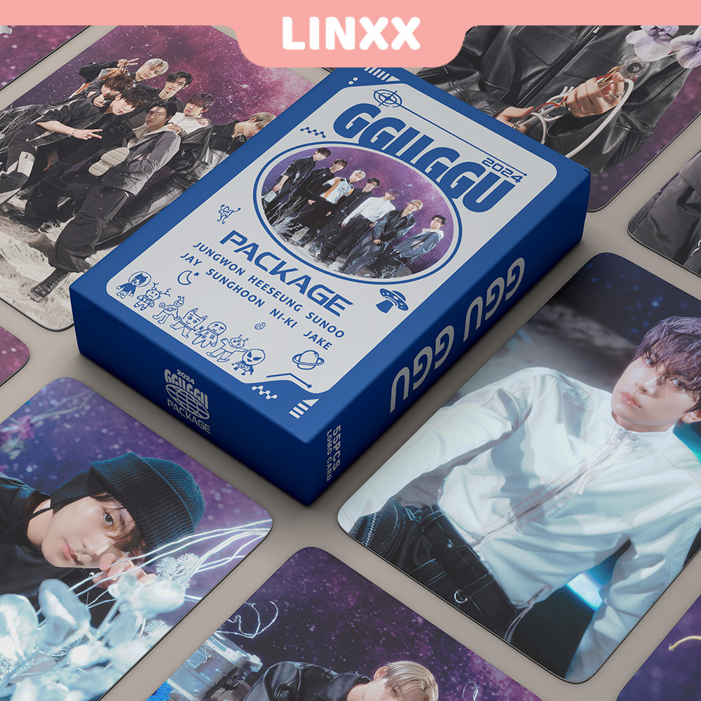 Linxx 55 Pcs Enhypen 2024 Ggu Album Lomo Card Kpop Photocards Postcards Series Shopee Malaysia 2466