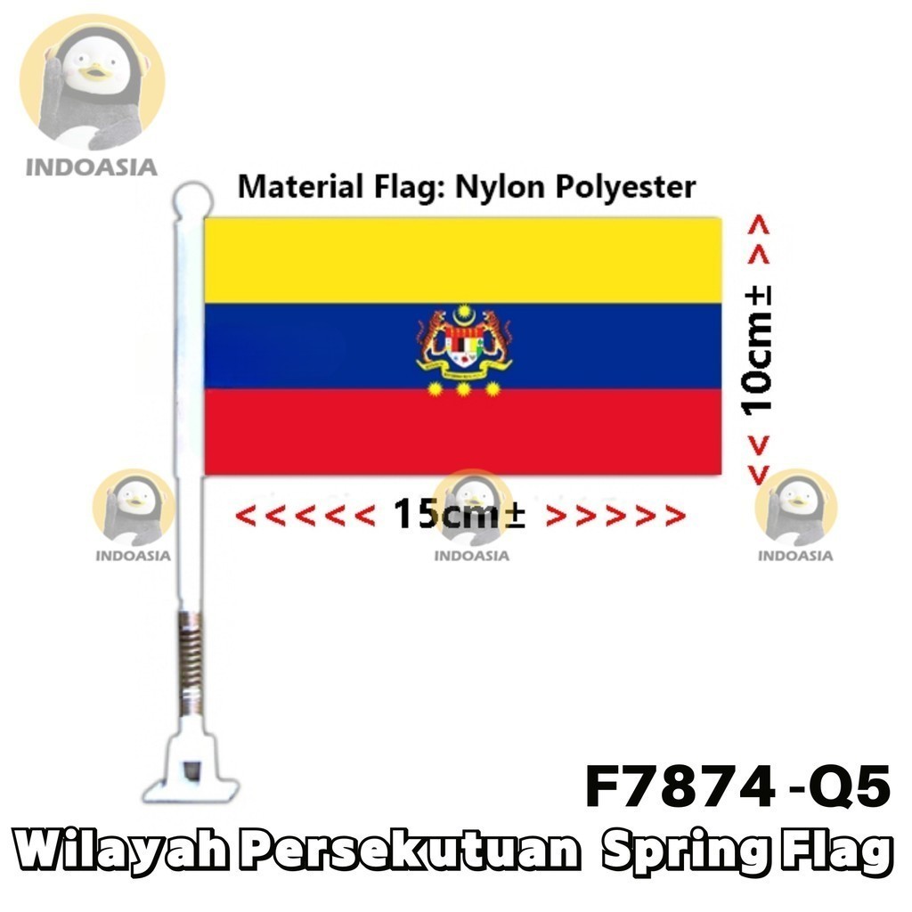 Wilayah Persekutuan Spring Flag Bendera Spring Wilayah Persekutuan ...