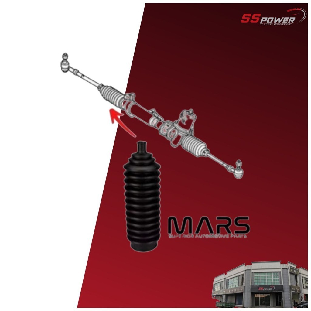 🔥 ORIGINAL MARS 🔥 POWER STEERING RACK BOOT COVER PROTON WIRA WAJA GEN2 ...