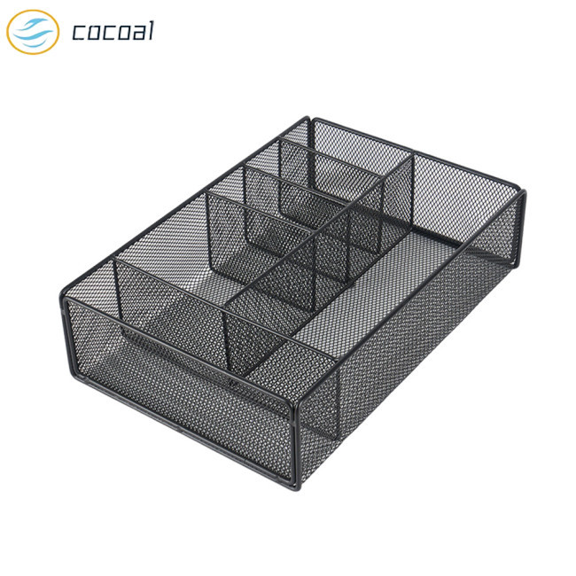 Promotion Price Desk Drawer Organizer Workspace 6 Compartments Desk