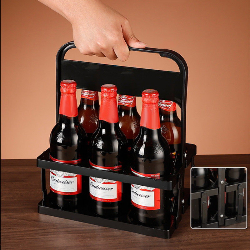 Sports Bottle Cage Holder Reusable Beverage Storage Rack Football Water