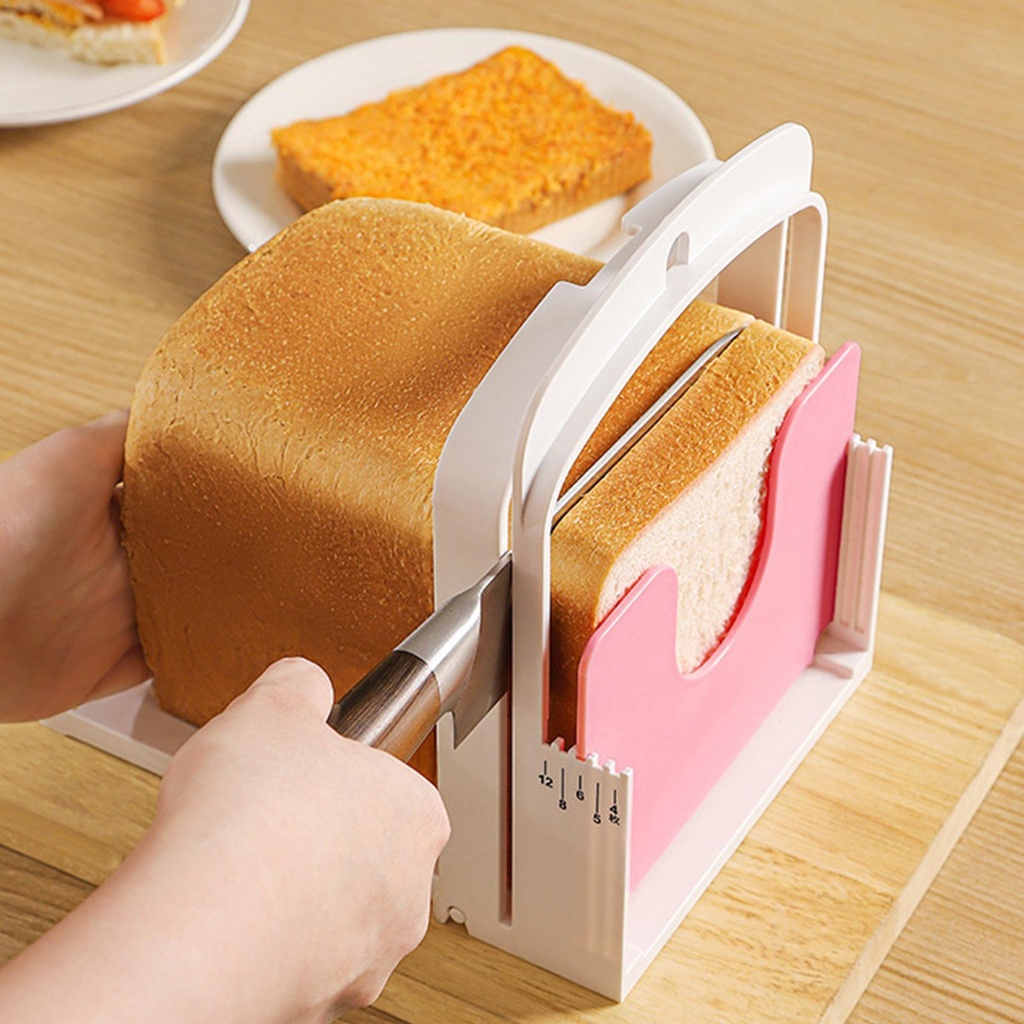 Toast Bread Slice Plastic Foldable Loaf Cutter Sealive Bread Machine