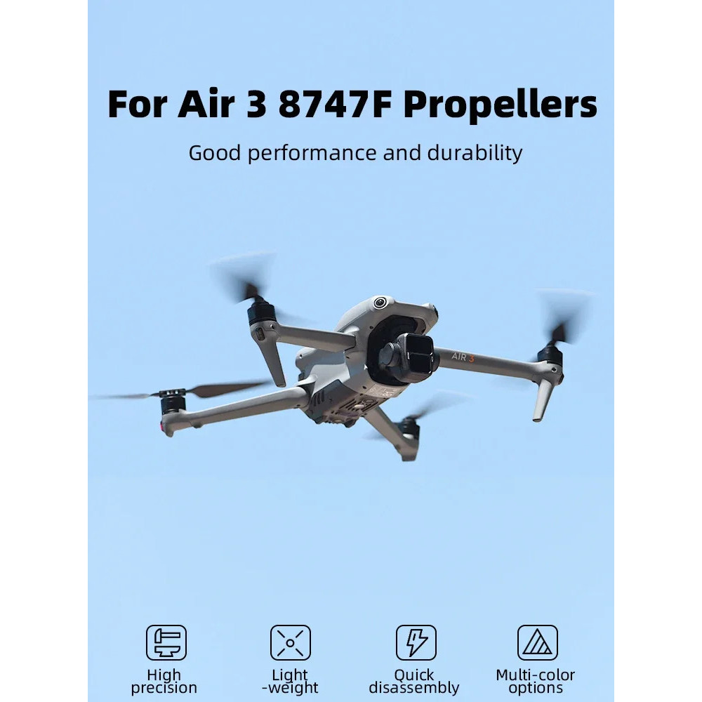 BRDRC Propeller for DJI Air 3S/Air 3 Light Weight Replacement Props