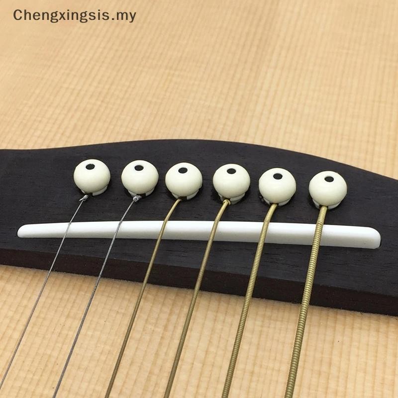 [Chengxingsis] 20Pcs Acoustic Guitar String Bridge Pins for 6 String ...