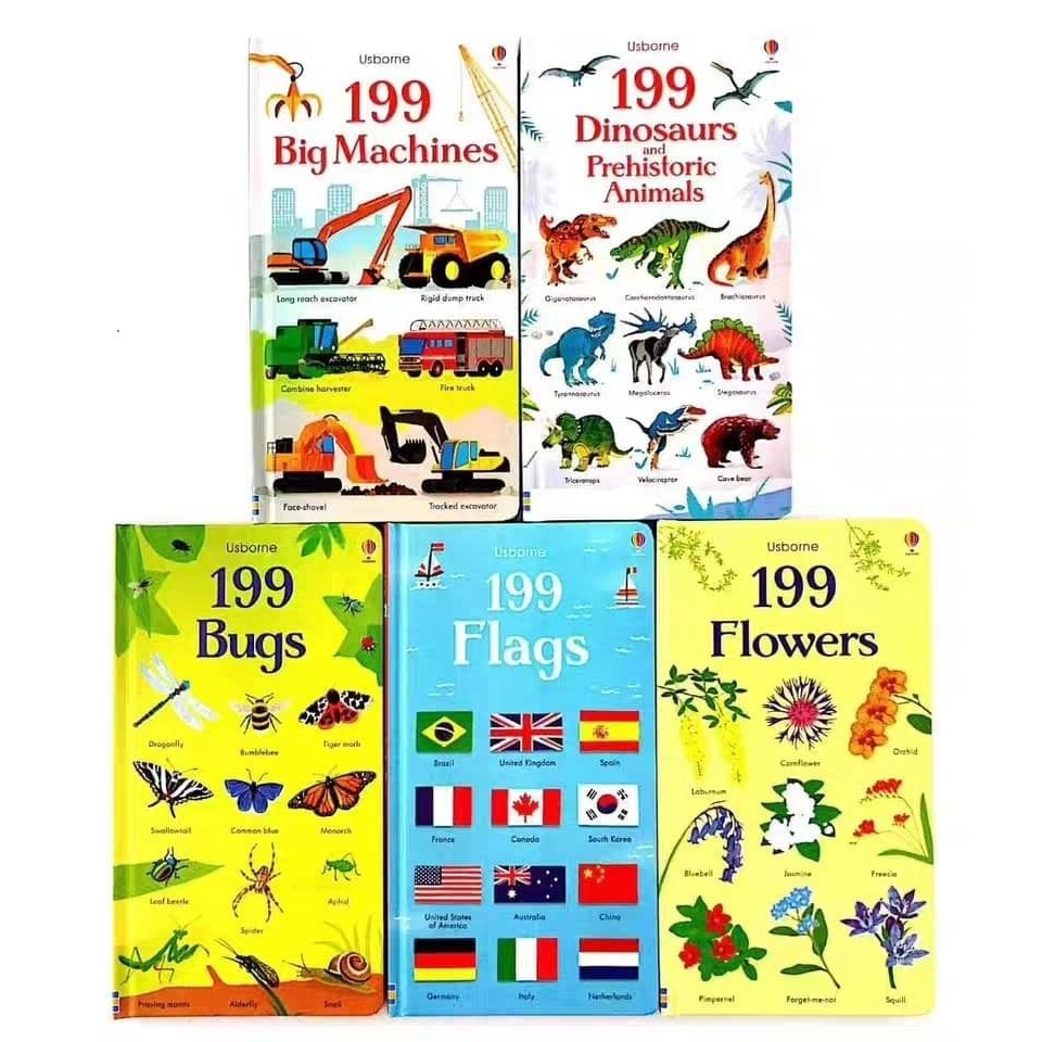 UK original Usborne 199 Series 5 books (hardcover board books) | Shopee ...