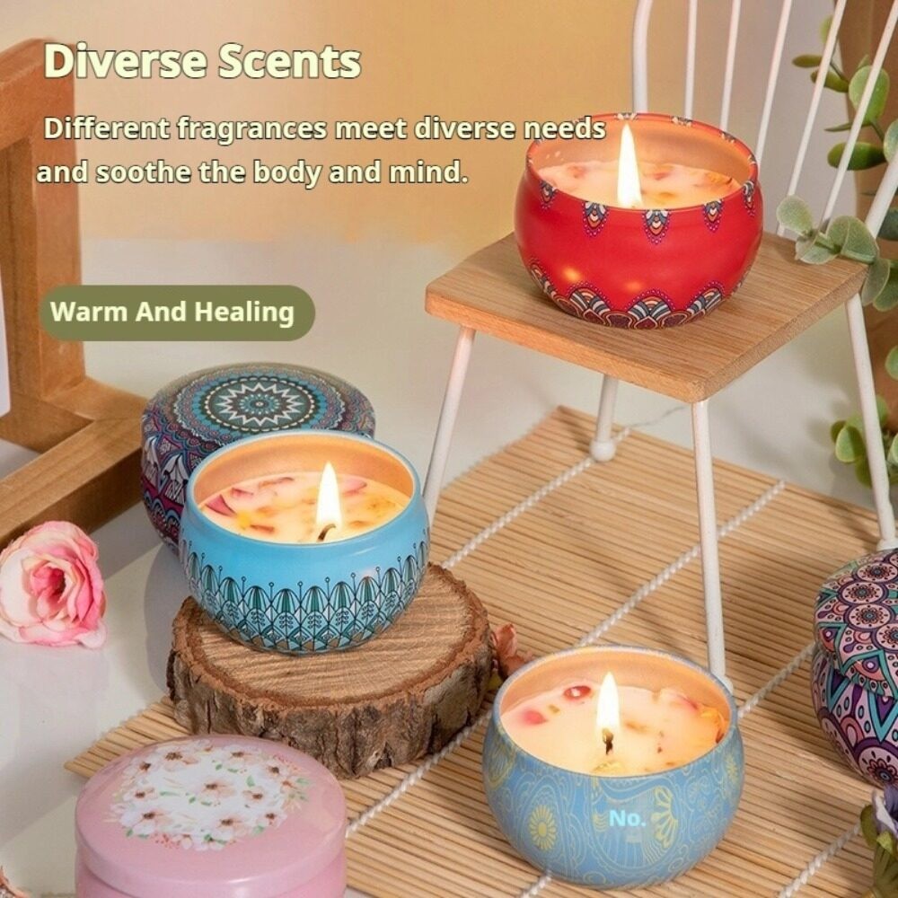Mini Scented Candle with Gift Box–15H Soy Wax|Wedding Doorgift/Party ...