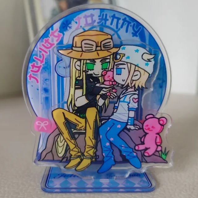 JJBA Steel Ball Run Acrylic Stand Julius Caesar Zeppeli Figure Jonathan ...