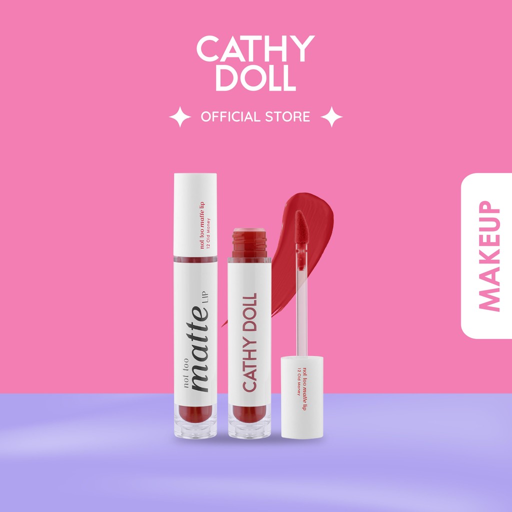 Cathy Doll Not Too Matte Lip - 12 Colours (2.9g) | Shopee Malaysia
