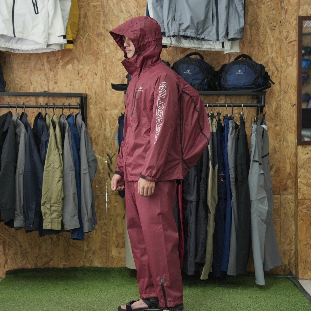 WILDSHELL ORIGINAL SENTANI SERIES RAINCOAT (SLEEVED LOGO) | Shopee Malaysia
