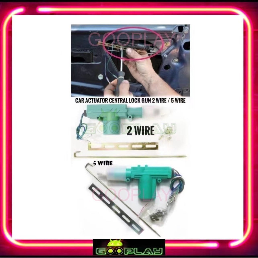 Car Central Lock 12V Central Locking System Actuator Door Gun Actuator ...