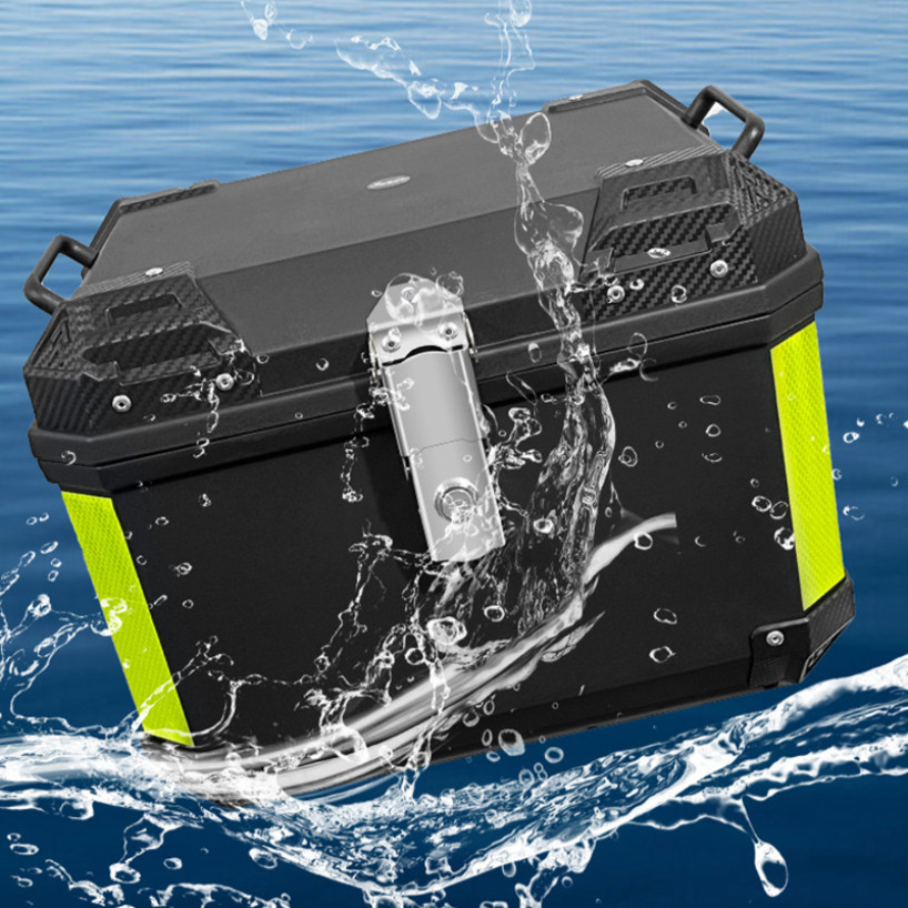 TANKER ABS TOP BOX Aluminium Top Box 38L 45L ALUMINIUM LOCK Top Box ...