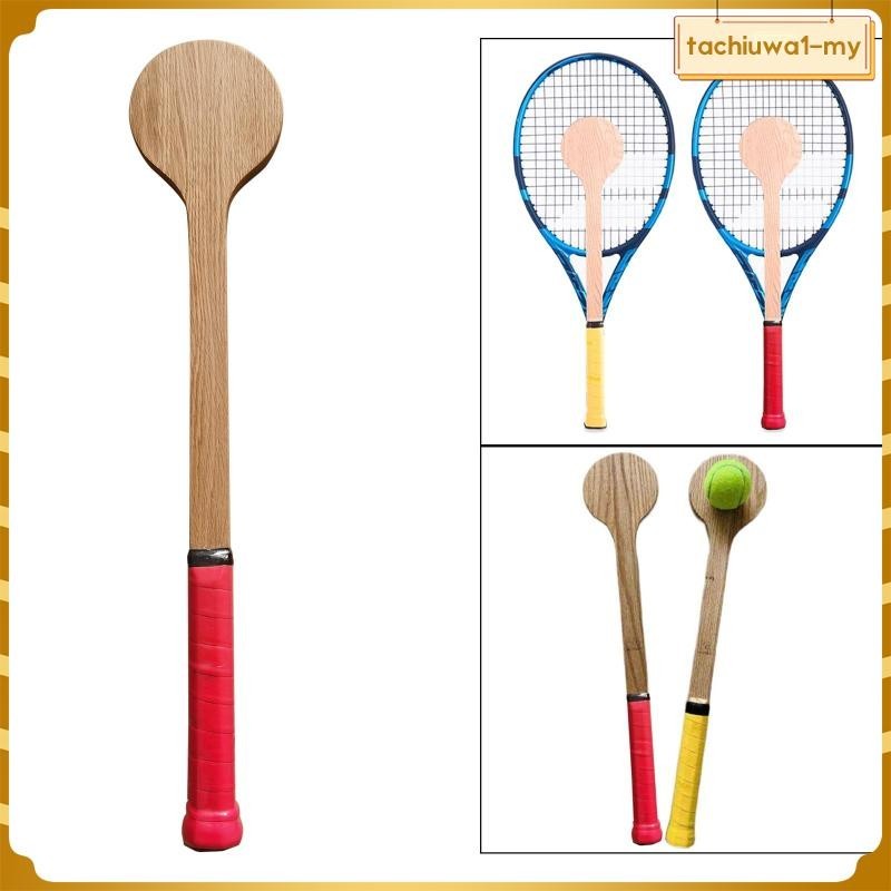 [TachiuwadcMY] Tennis Sweet Racket Wooden Tennis Spoon Swing Training ...