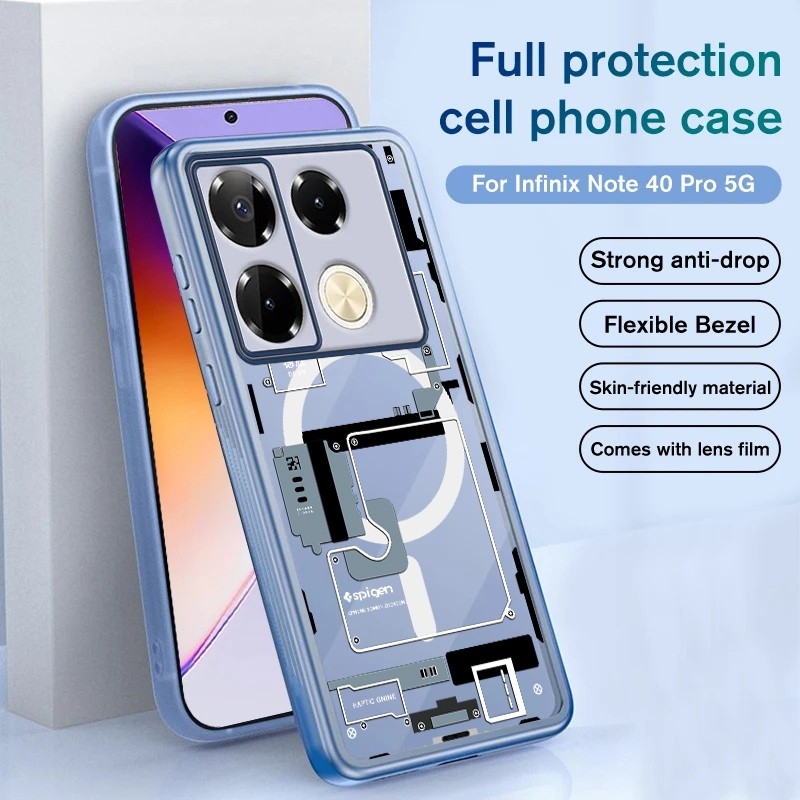 [Ready Stock]Luxurious Phone Casing For infinix Note 40 4G Case Silicon ...