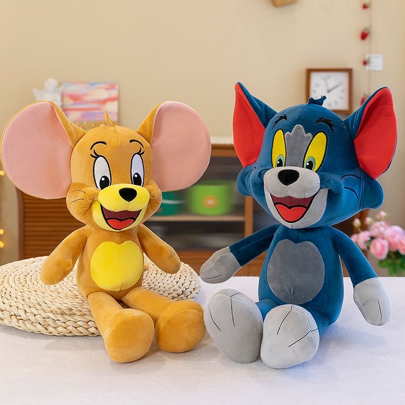 Tom and Jerry Toy Doll Pillow Plush Toy Tom Cat Jerry Cat Jerry Toy ...