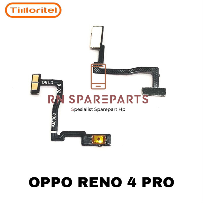 Nappe De Démarrage ON/OFF Pour Oppo Reno 4 Pro - Pièce Neuve - Réf. 05190207006