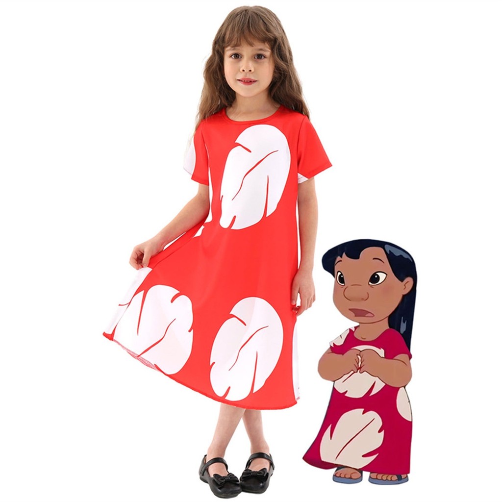 Lilo red dress costume hot sale