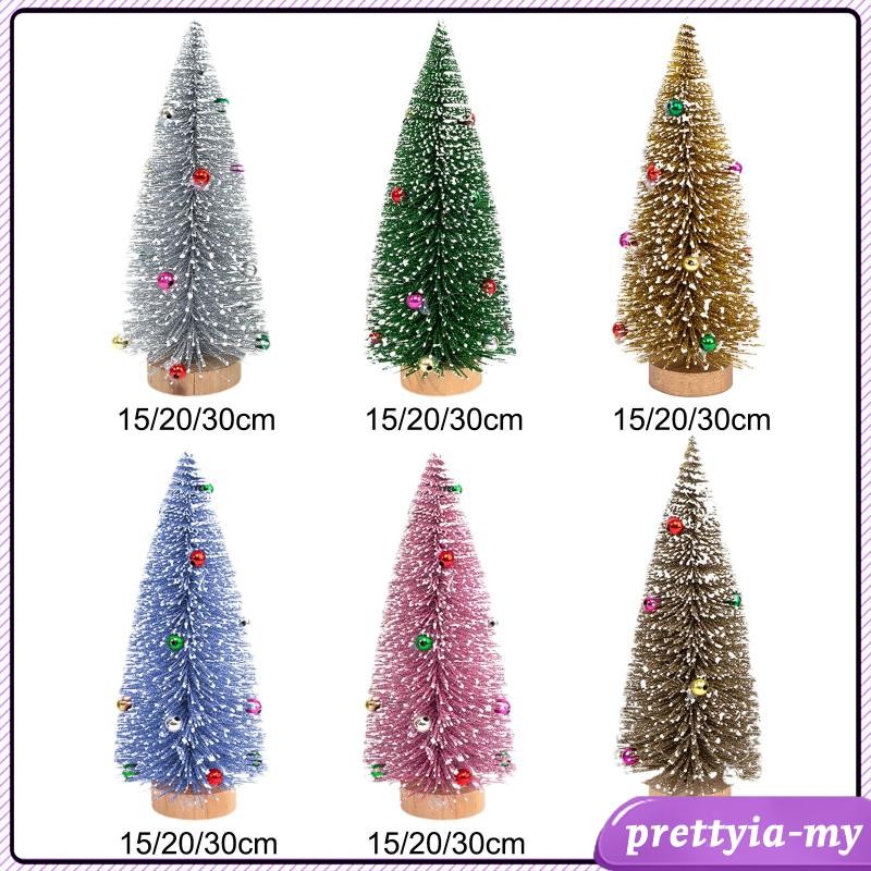 JingChun Mini Christmas Tree Small White Christmas Tree With Lights Pre Lit Tabletop Artificial Christmastree Indoor Decorations Outdoor Diy Xmas Home Party Wedding Deco