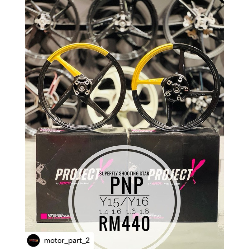 SPORT RIM SUPERFLY SHOOTING STAR PNP Y-15/Y-16 | Shopee Malaysia