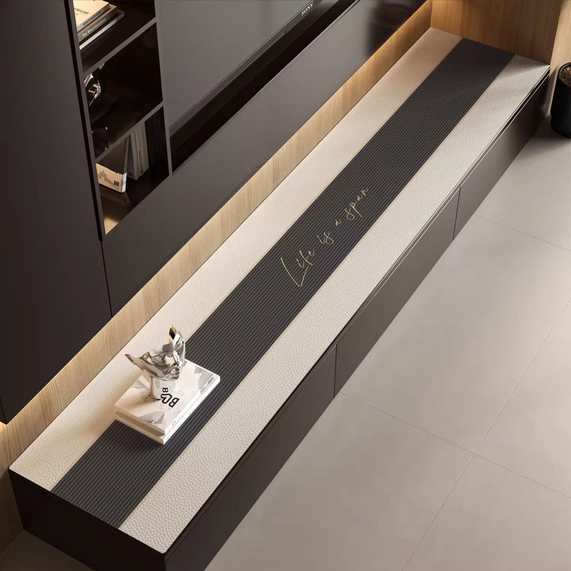 TV Cabinet Table Mat Light Luxury High End Long Tablecloth Waterproof ...