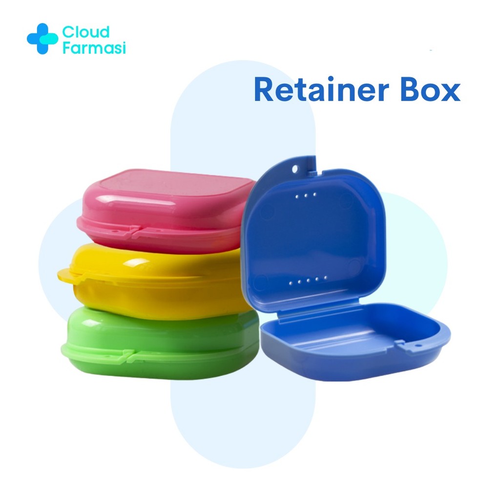 Basic Dental Orthodontic Retainer Denture Storage Box Case - 1 box ...