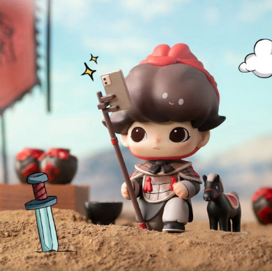 [Ready Stock] DIMOO Time Roaming Figure Mystery Box Whole Box Creative ...