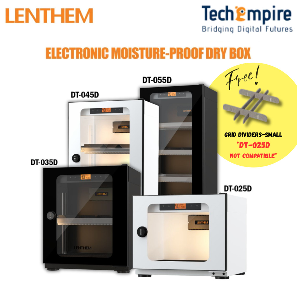 LENTHEM DT Dry Box Electronic Moisture-Proof Box Photographic Equipment ...