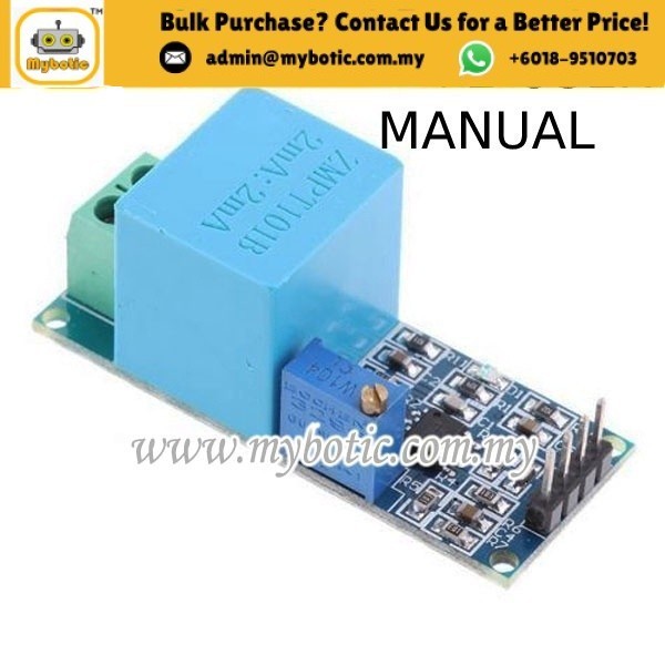 AC Voltage Sensor Module ZMPT101B (Single Phase) | Shopee Malaysia